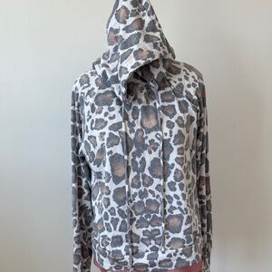 Salty Honey Leopard Print Women's Hoodie